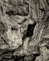 Rock formation at Jemez Soda Dam